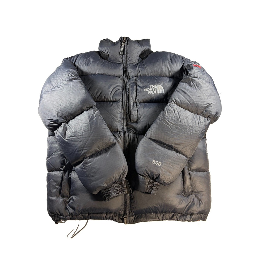 The North Face Summit Series 800 Fill Goose Down Puffer Jacket Men’s M Black